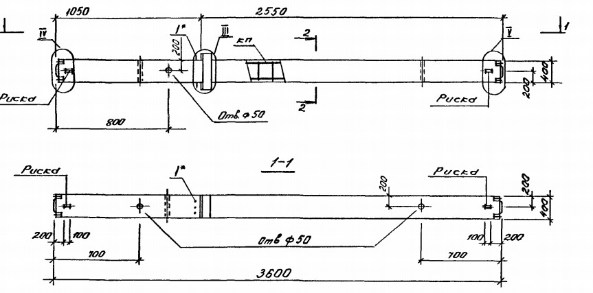 Колонна 1КСД 36-135 Серия 1.020.1-4