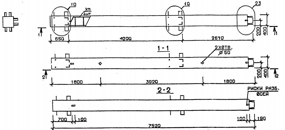 Колонна 3КВ 42.75-7-с Серия 1.020.1-2с/89